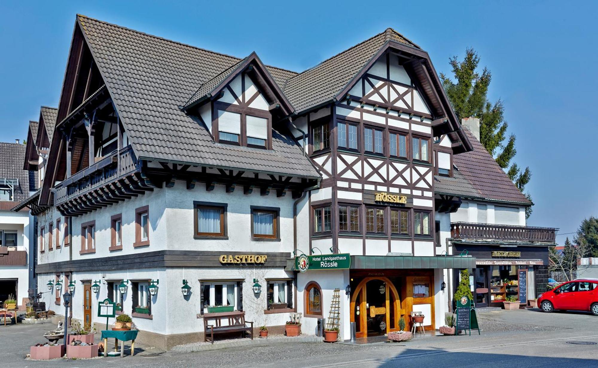 Hotel Landgasthaus Rössle Hohberg Exteriör bild